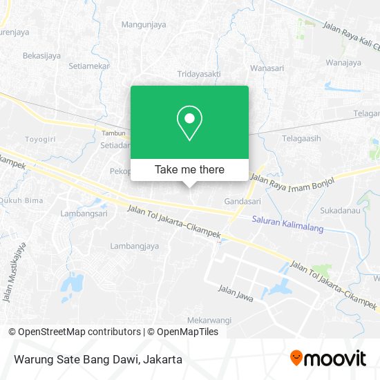 Warung Sate Bang Dawi map