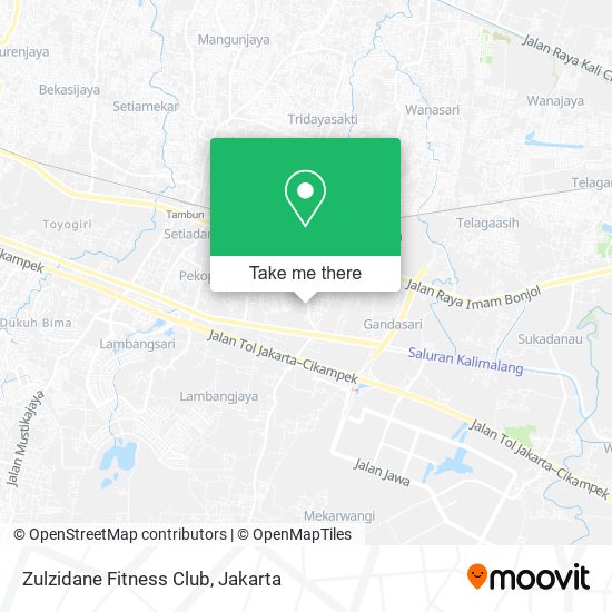 Zulzidane Fitness Club map