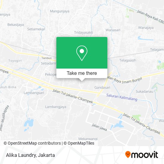 Alika Laundry map