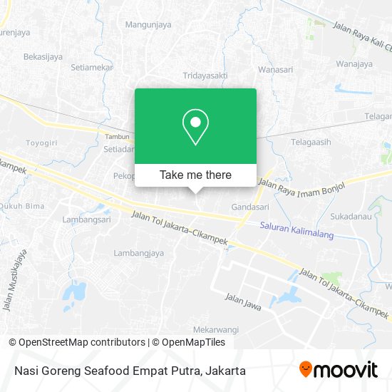 Nasi Goreng Seafood Empat Putra map