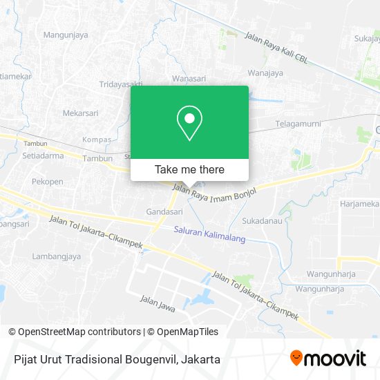 Pijat Urut Tradisional Bougenvil map