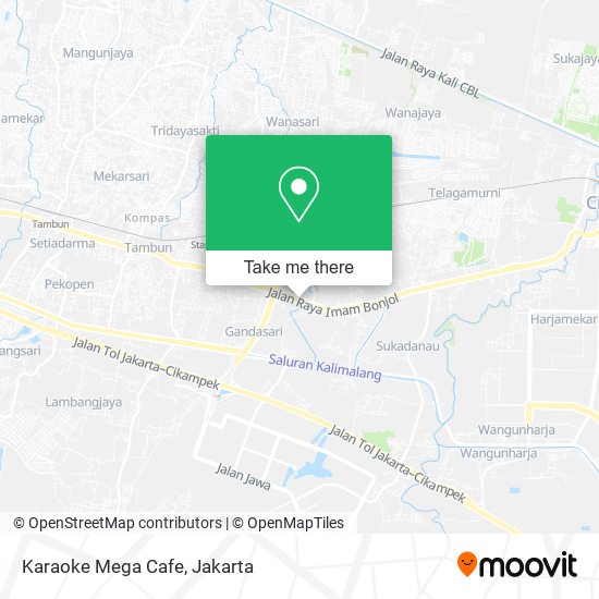 Karaoke Mega Cafe map