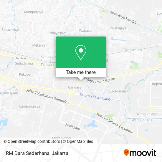 RM Dara Sederhana map