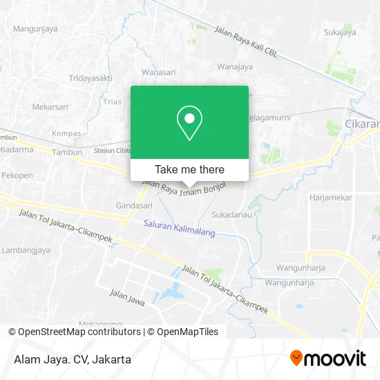 Alam Jaya. CV map