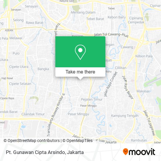 Pt. Gunawan Cipta Arsindo map