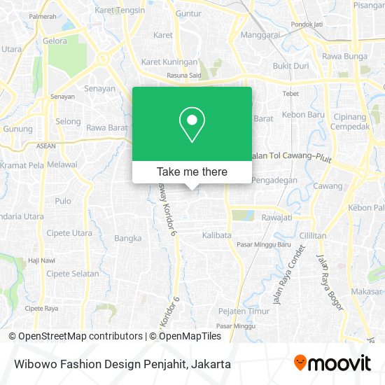 Wibowo Fashion Design Penjahit map