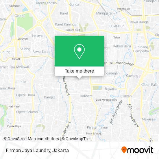 Firman Jaya Laundry map
