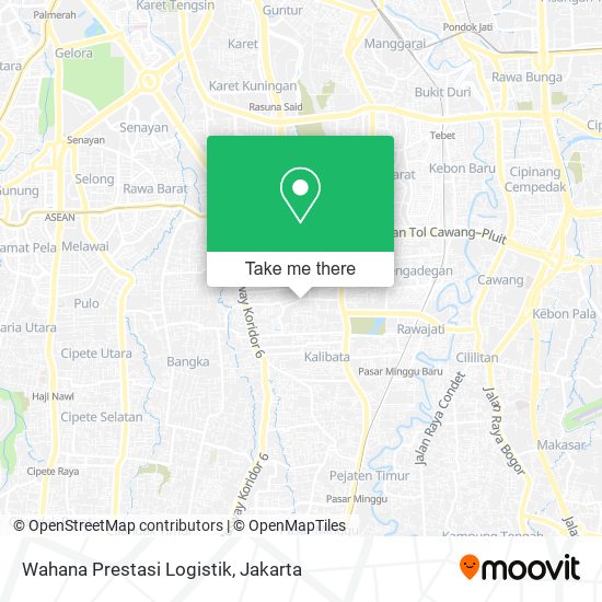 Wahana Prestasi Logistik map