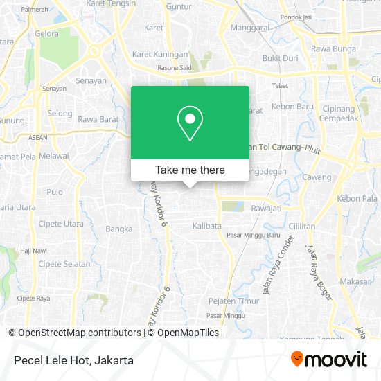 Pecel Lele Hot map