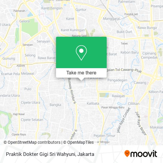 Praktik Dokter Gigi Sri Wahyuni map