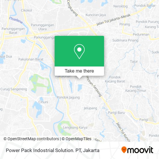 Power Pack Indostrial Solution. PT map