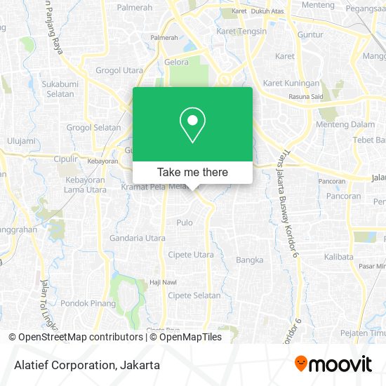 Alatief Corporation map