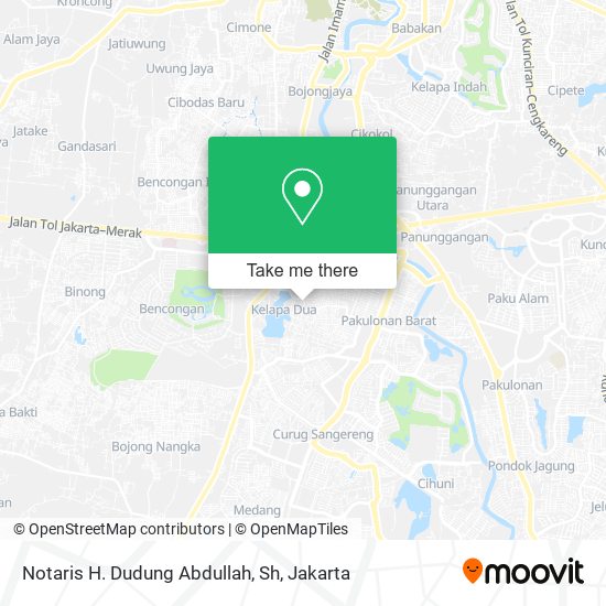 Notaris H. Dudung Abdullah, Sh map