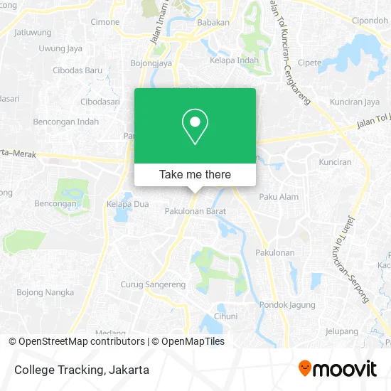 College Tracking map