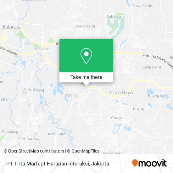 PT Tirta Martapt Harapan Interaksi map