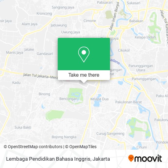 Lembaga Pendidikan Bahasa Inggris map