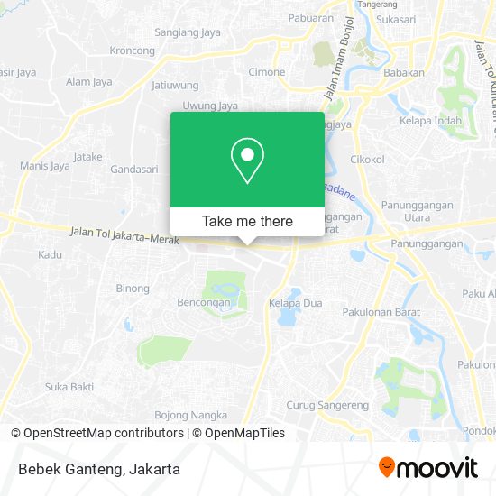 Bebek Ganteng map