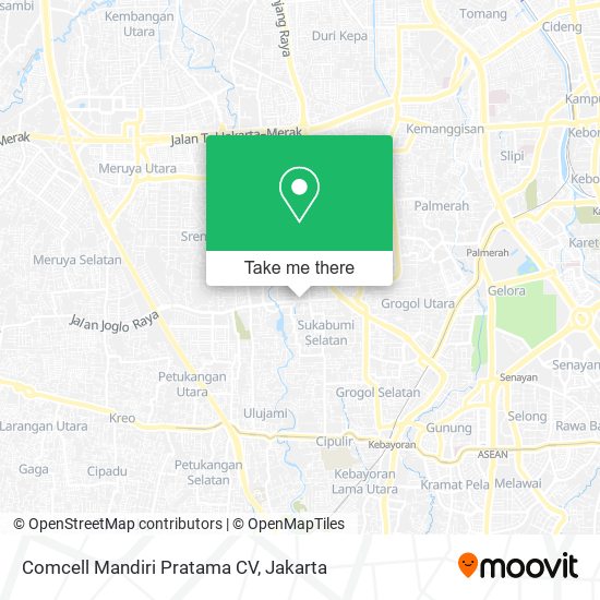 Comcell Mandiri Pratama CV map