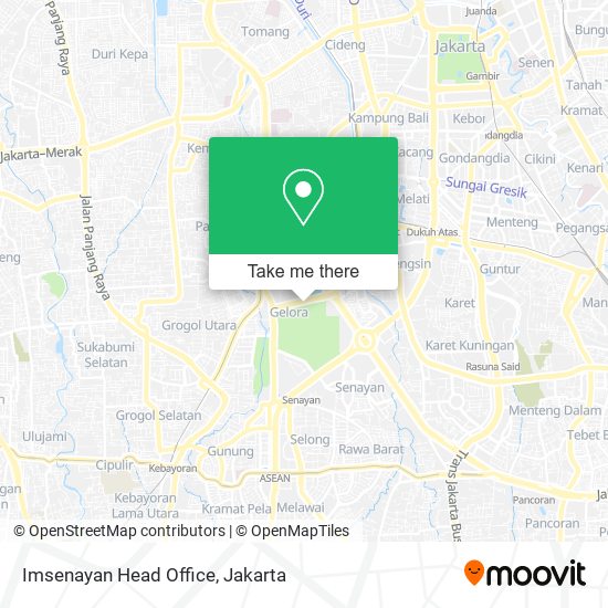 Imsenayan Head Office map