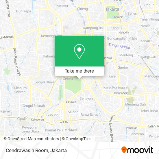 Cendrawasih Room map