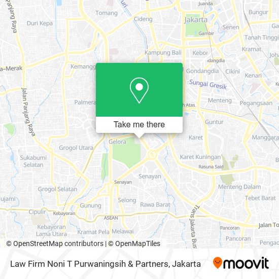 Law Firm Noni T Purwaningsih & Partners map