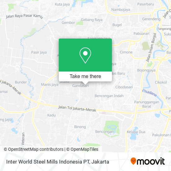 Inter World Steel Mills Indonesia PT map