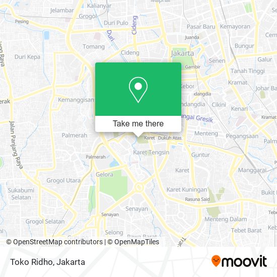 Toko Ridho map