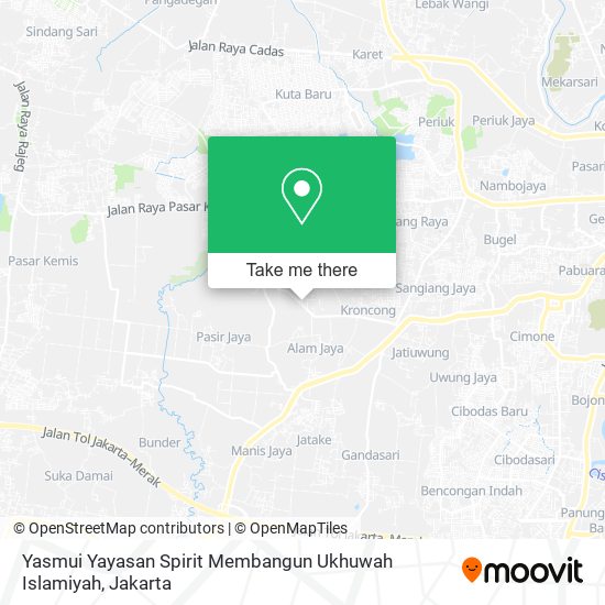 Yasmui Yayasan Spirit Membangun Ukhuwah Islamiyah map