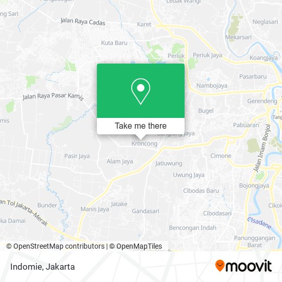 Indomie map