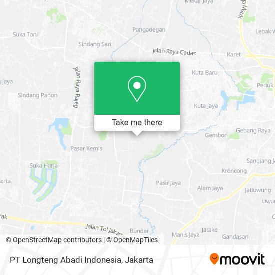 PT Longteng Abadi Indonesia map