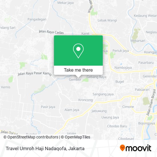 Travel Umroh Haji Nadaqofa map