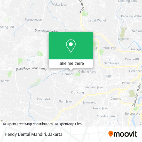 Fendy Dental Mandiri map