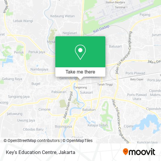 Key's Education Centre map