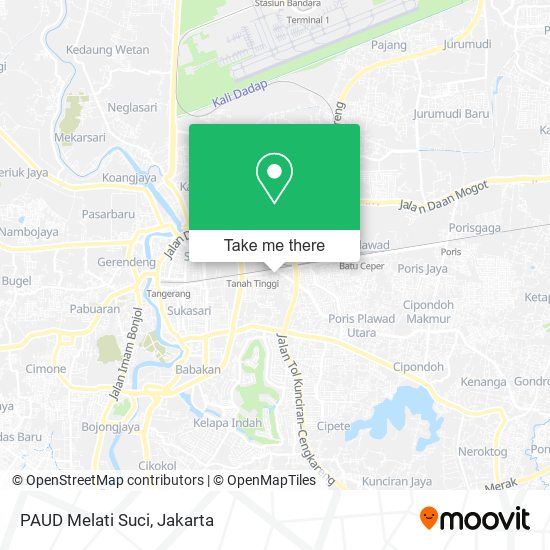 PAUD Melati Suci map