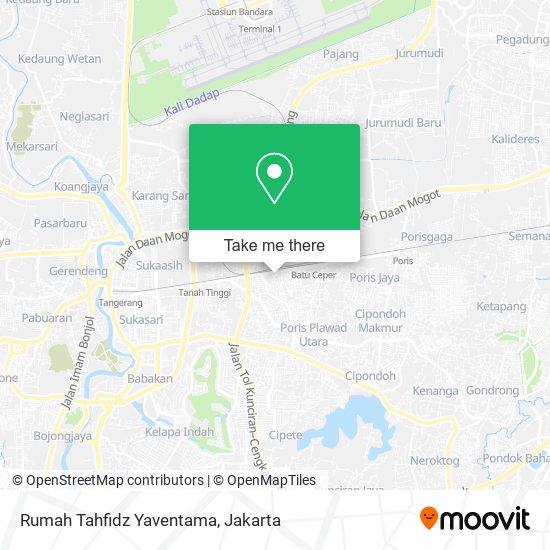 Rumah Tahfidz Yaventama map