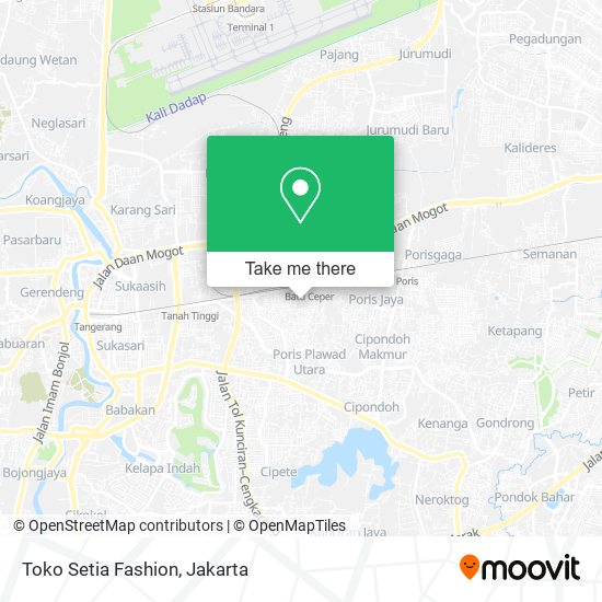 Toko Setia Fashion map