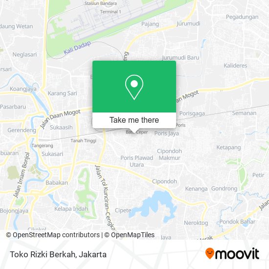 Toko Rizki Berkah map