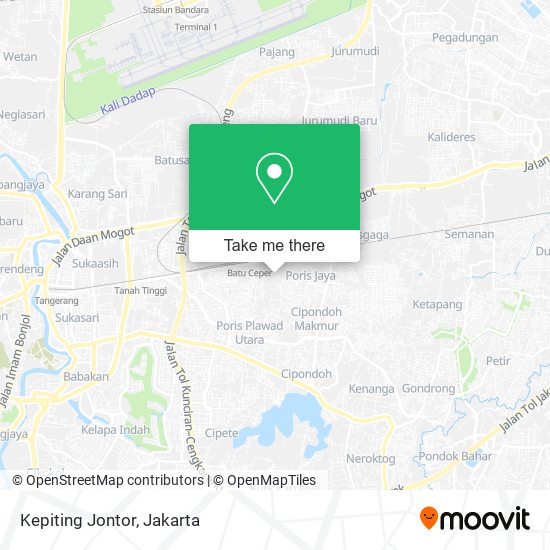 Kepiting Jontor map