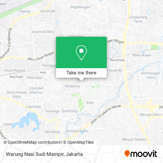 Warung Nasi Sudi Mampir map