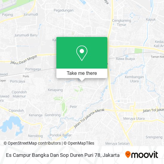 Es Campur Bangka Dan Sop Duren Puri 78 map