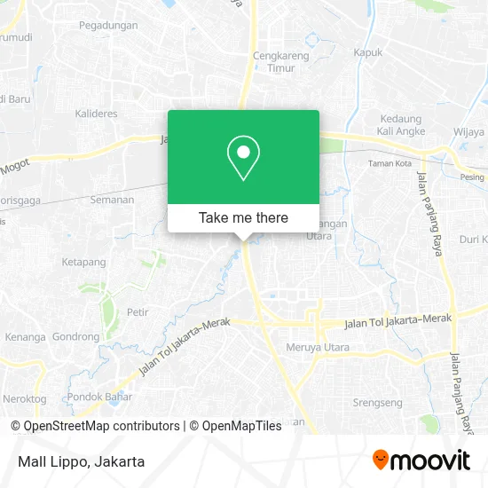 Mall Lippo map