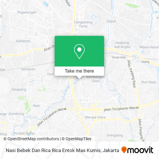 Nasi Bebek Dan Rica Rica Entok Mas Kumis map