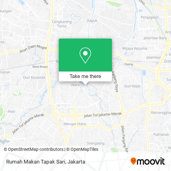 Rumah Makan Tapak Sari map