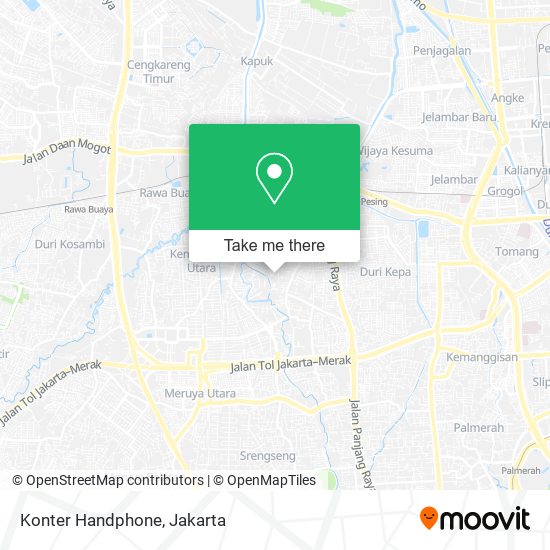 Konter Handphone map