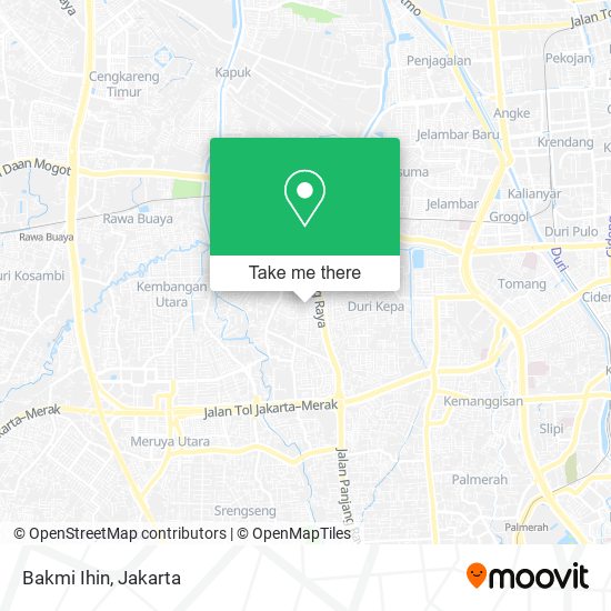 Bakmi Ihin map