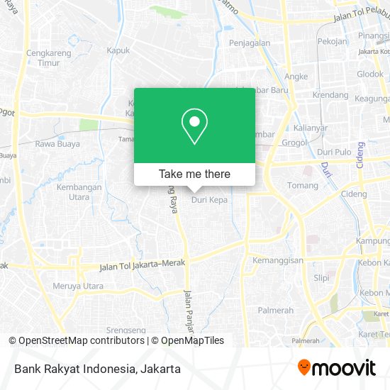 Bank Rakyat Indonesia map
