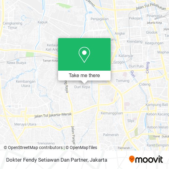 Dokter Fendy Setiawan Dan Partner map