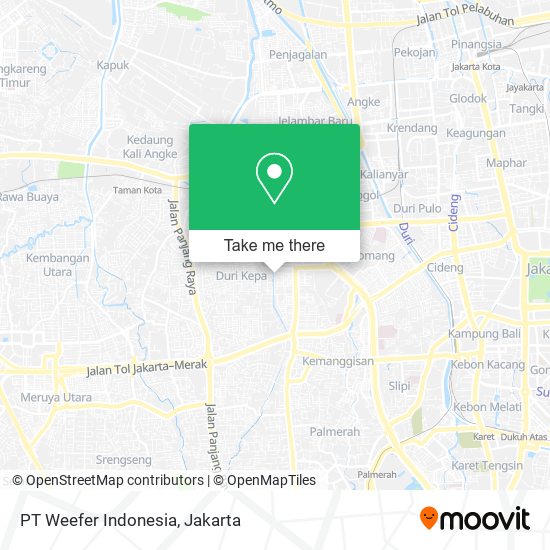 PT Weefer Indonesia map