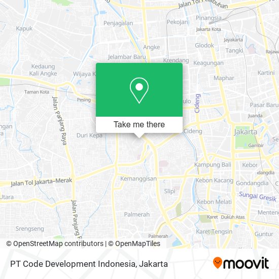 PT Code Development Indonesia map
