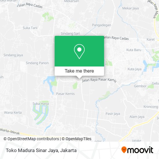 Toko Madura Sinar Jaya map